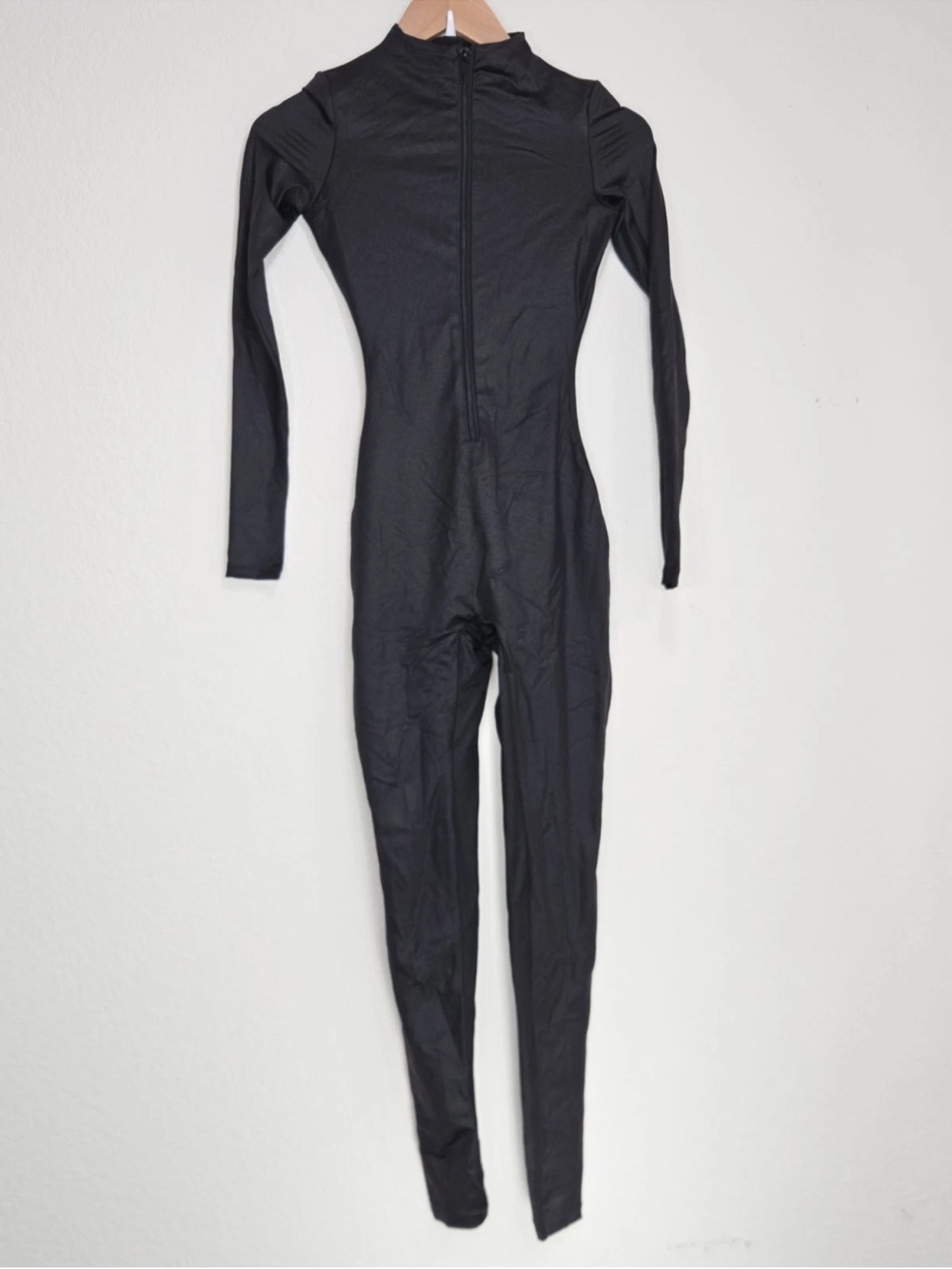 Skims All-In-One Shine Mock Neck Long Sleeve Catsuit Jumpsuit Size XS DEODORANT